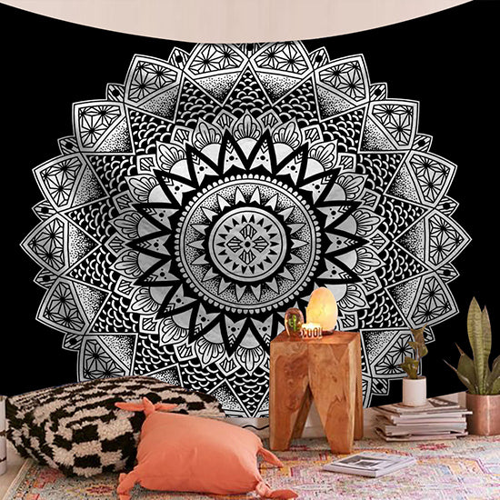 Mandala Celestial Floral Boho Wall Tapestry Dorm Decor