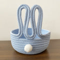 Cute Cotton Rabbit Easter Snack Desk Storage Basket