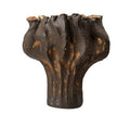 Hand-painted Stripes Ceramic Vase Wide Mouth