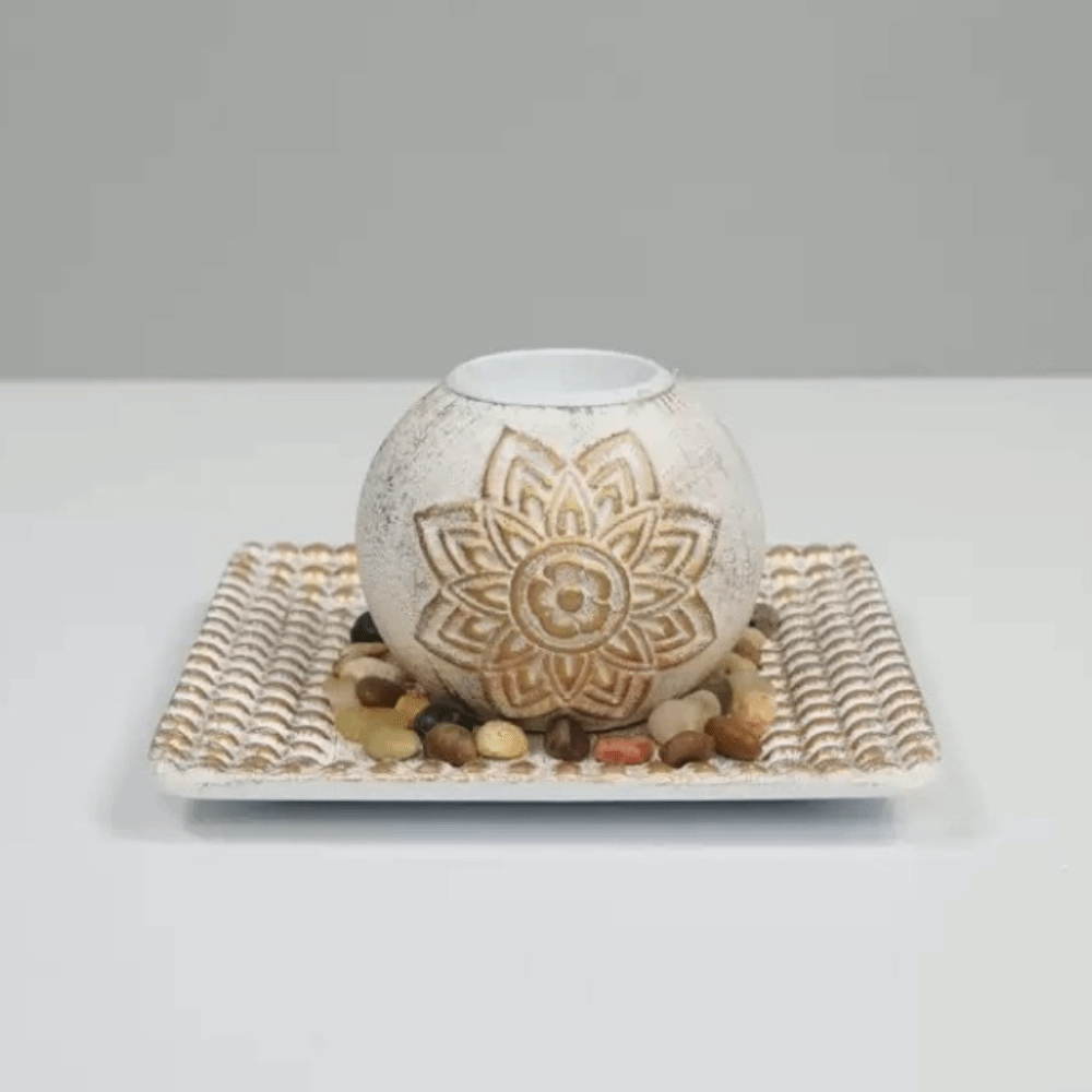 Tray Spherical Candle Holder