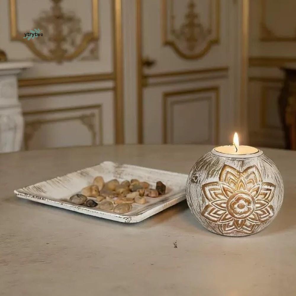 Tray Spherical Candle Holder