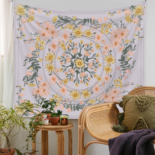 Bohemian Wall Tapestry Fabric Backdrop Decor