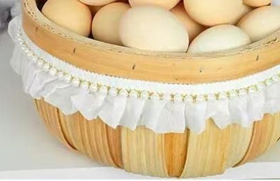 Handmade Rattan Wicker Fruit Flower Storage Basket