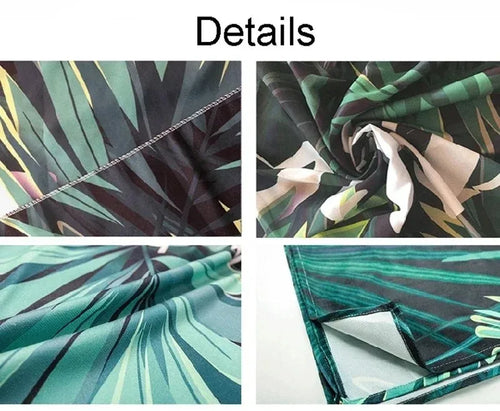 Boho Mandala Green Floral Wall Tapestry Bedroom Decor