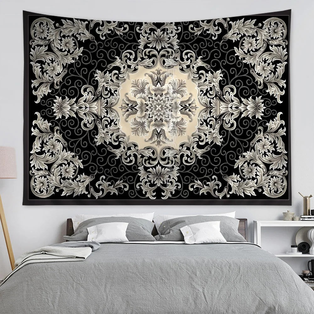 Retro Mandala Boho Wall Tapestry Home Decor