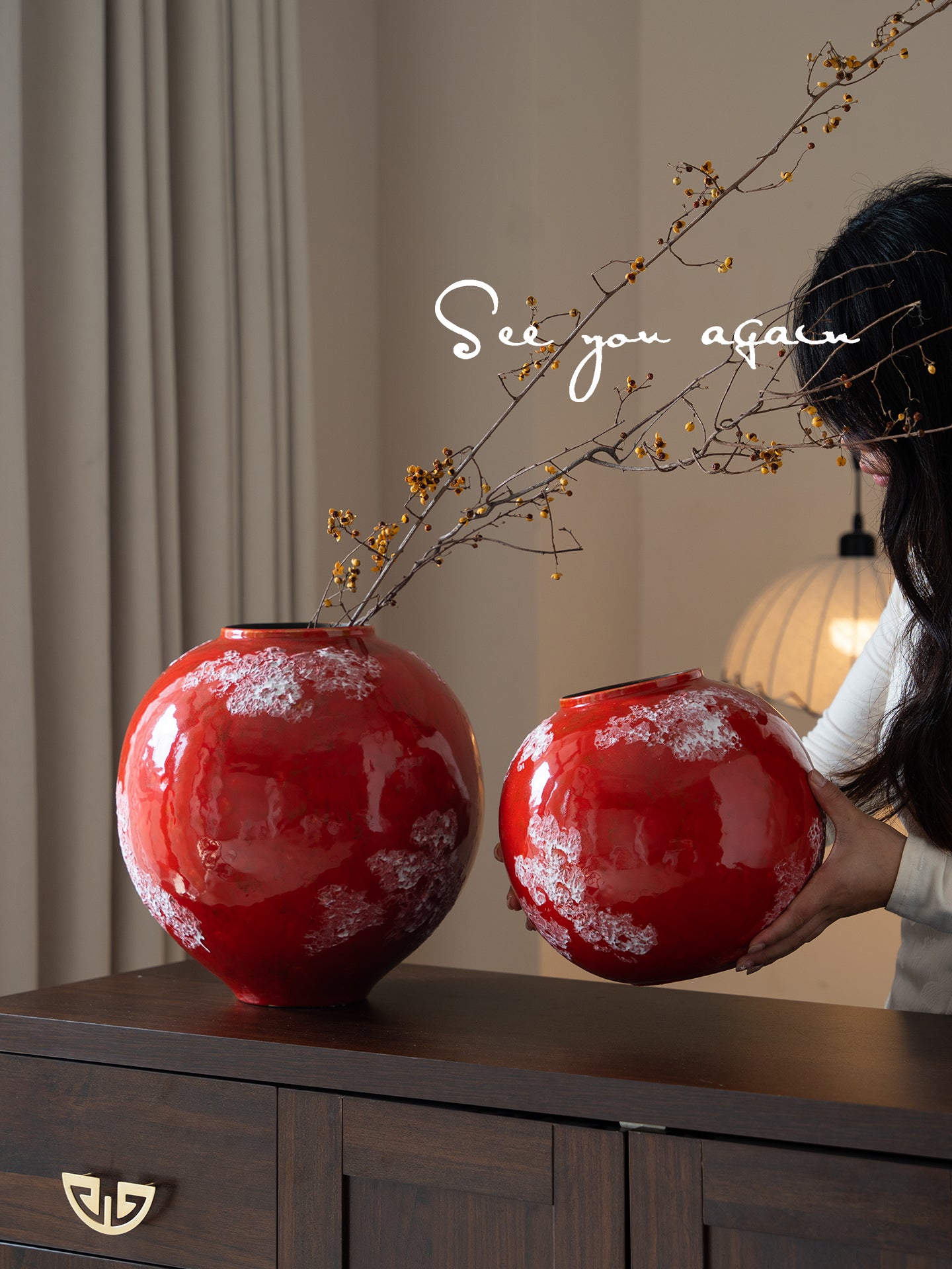 Ceramic Retro Chinese Vase