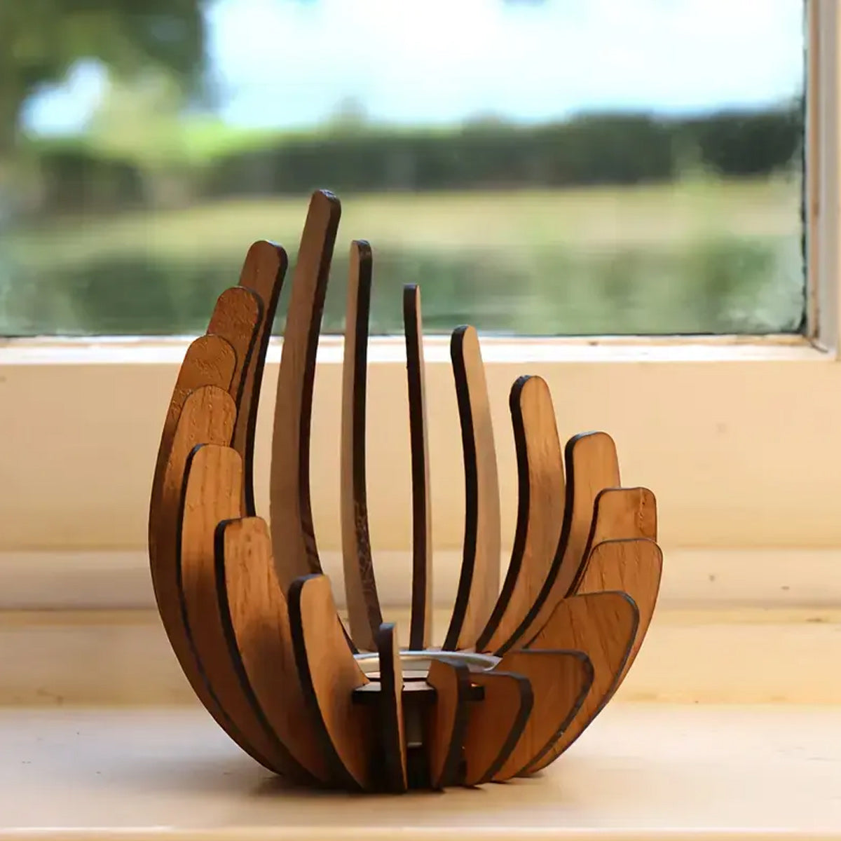 1Pc Hand-Assembled Lotus Candle Holder