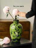 Retro Chinese Style Ceramic Flower Vase