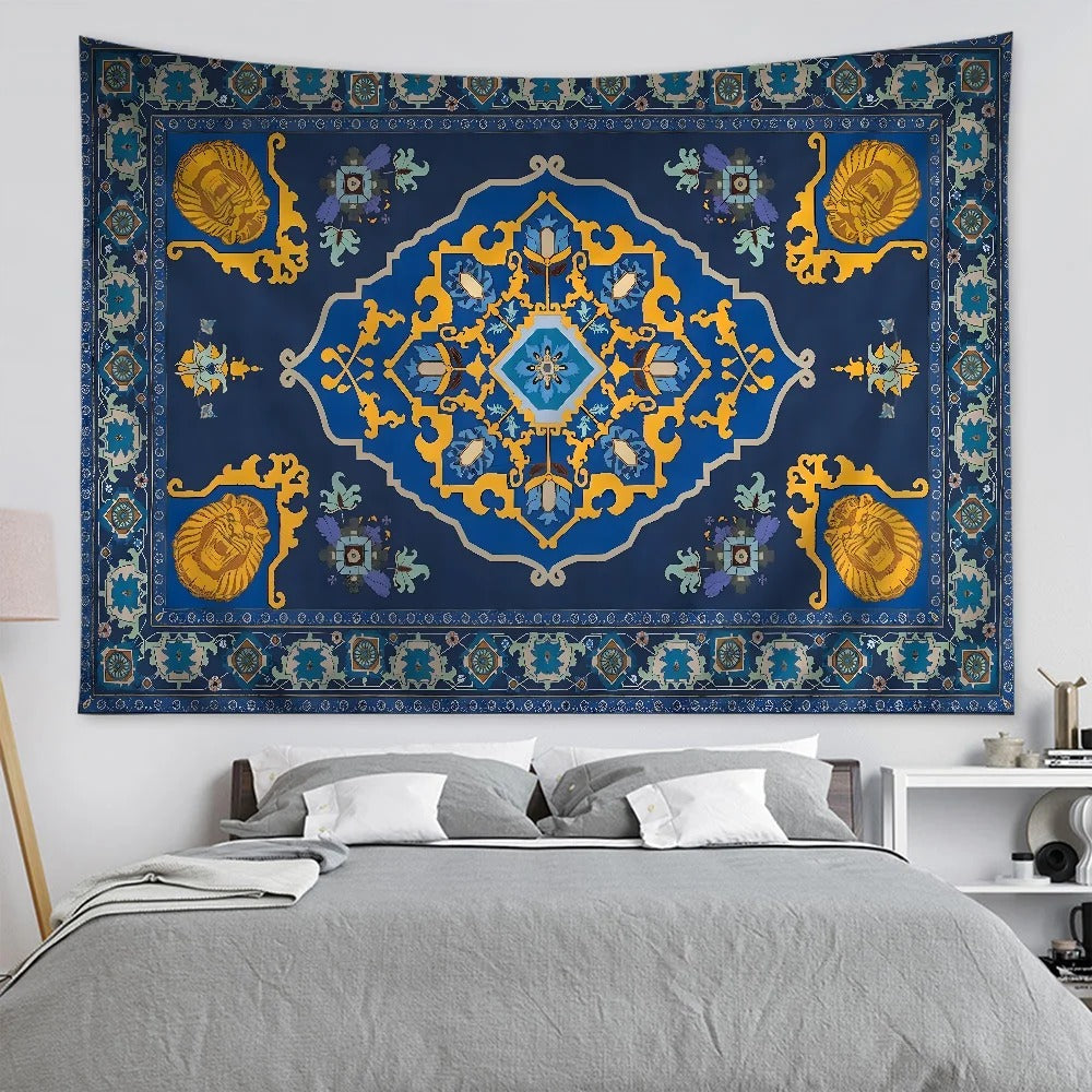 Retro Mandala Boho Wall Tapestry Home Decor