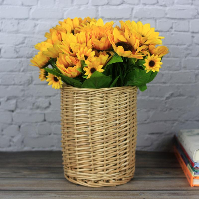 Woven Flower Basket