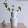 Matte White Ceramic Vase Farmhouse Home Decor