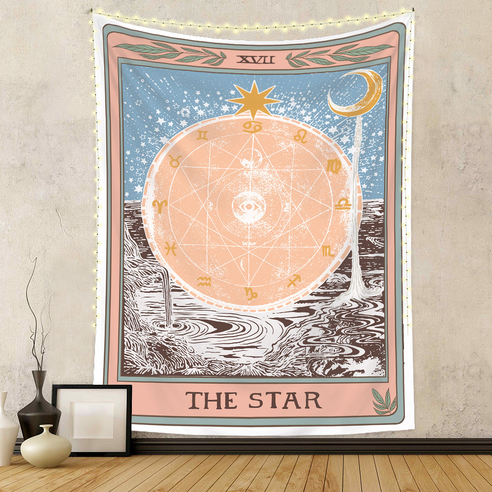 Boho Tarot Wall Tapestry Ins Hot Home Decor