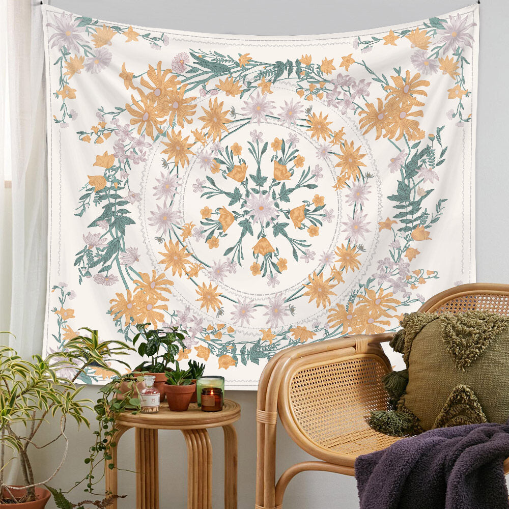 Bohemian Wall Tapestry Fabric Backdrop Decor